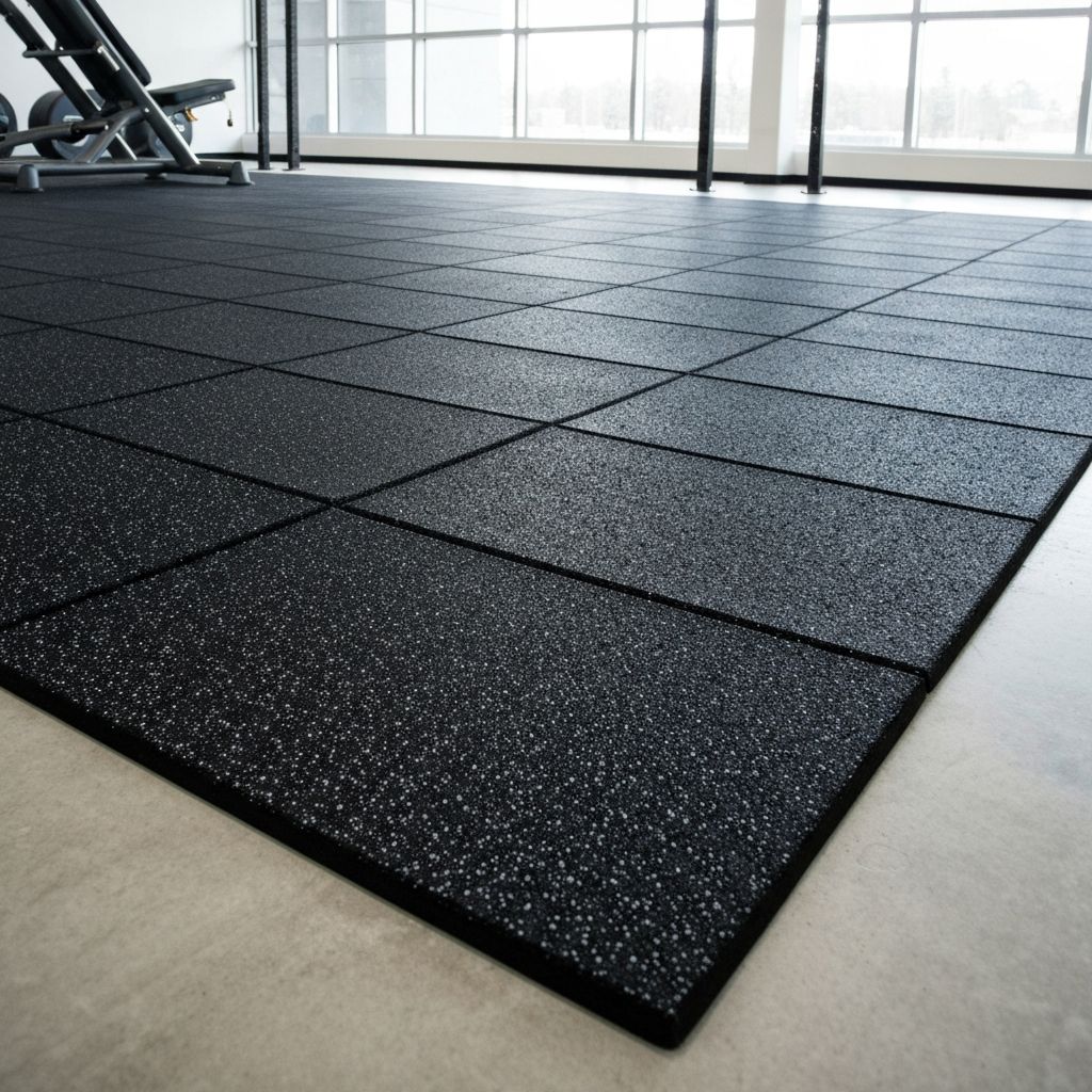 Professional gym flooring installation service