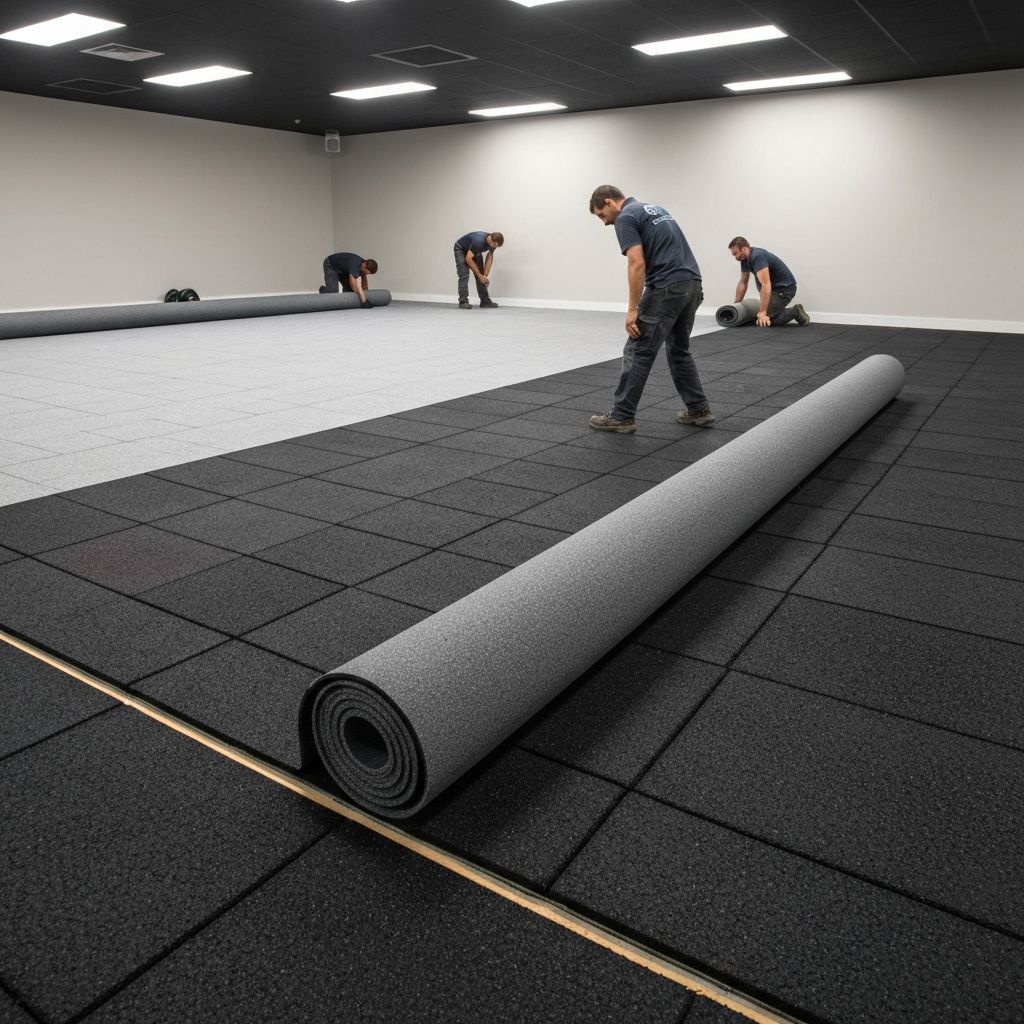 Gym Flooring Installation