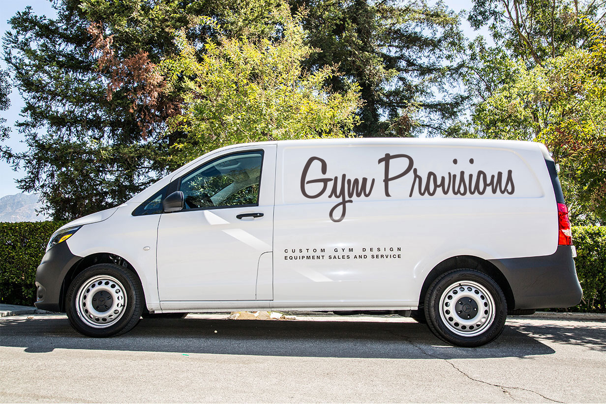 Gym Provisions professional service van
